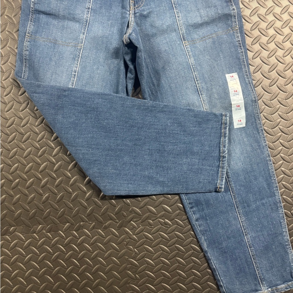 Old Navy OG Loose High Rise Jeans Women’s 14 Dark Wash NWT - Picture 7 of 12